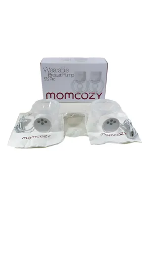 Momcozy S12 Pro Double Wearable Breast Pump, Cozy White