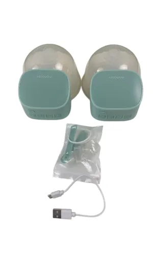 Momcozy S9 Double Electric Wearable Breast Pump, Green