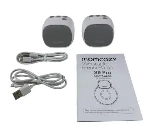 Momcozy S9 Pro Double Wearable Breast Pump, Gray