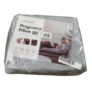 Momcozy U Shaped Maternity Pillow, Grey