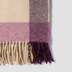 Moorland Border Wool Blanket Piglet In Bed
