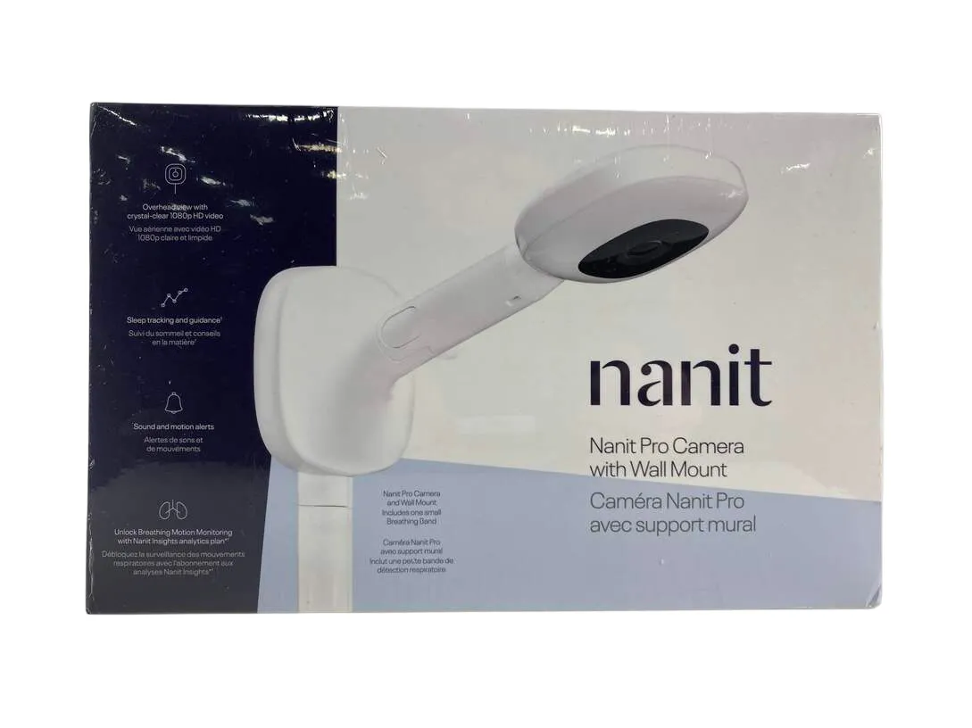 Nanit Pro HD Baby Monitor with Wall Mount