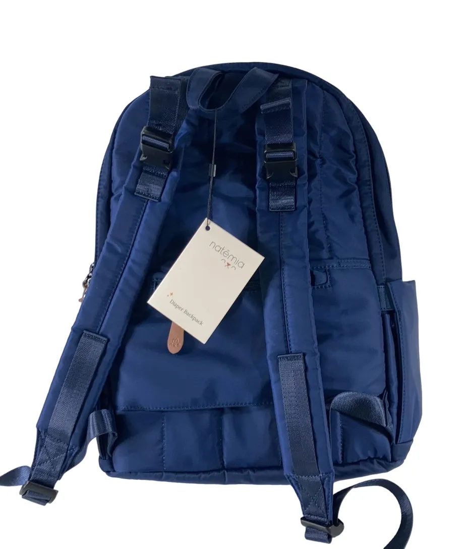Natemia Diaper Backpack, Folkstone Grey