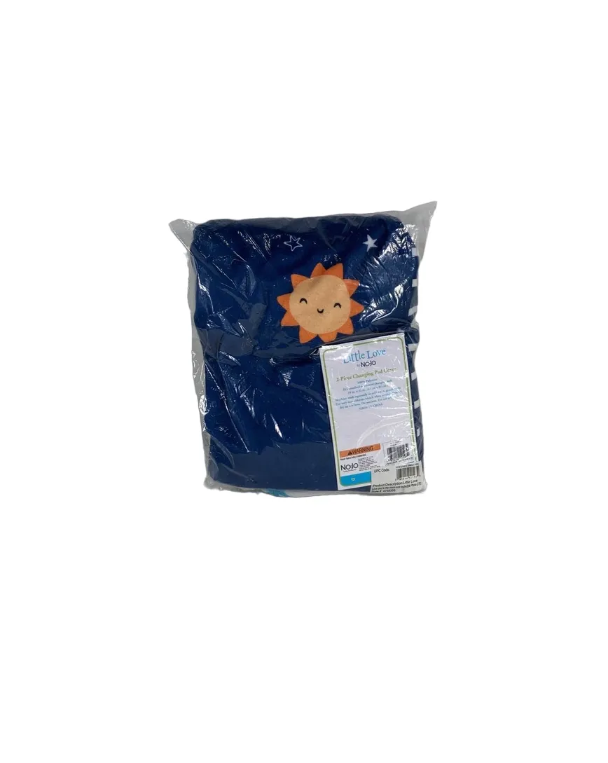 Nojo 2 Pack Changing Pad Covers, Love You to the Moon