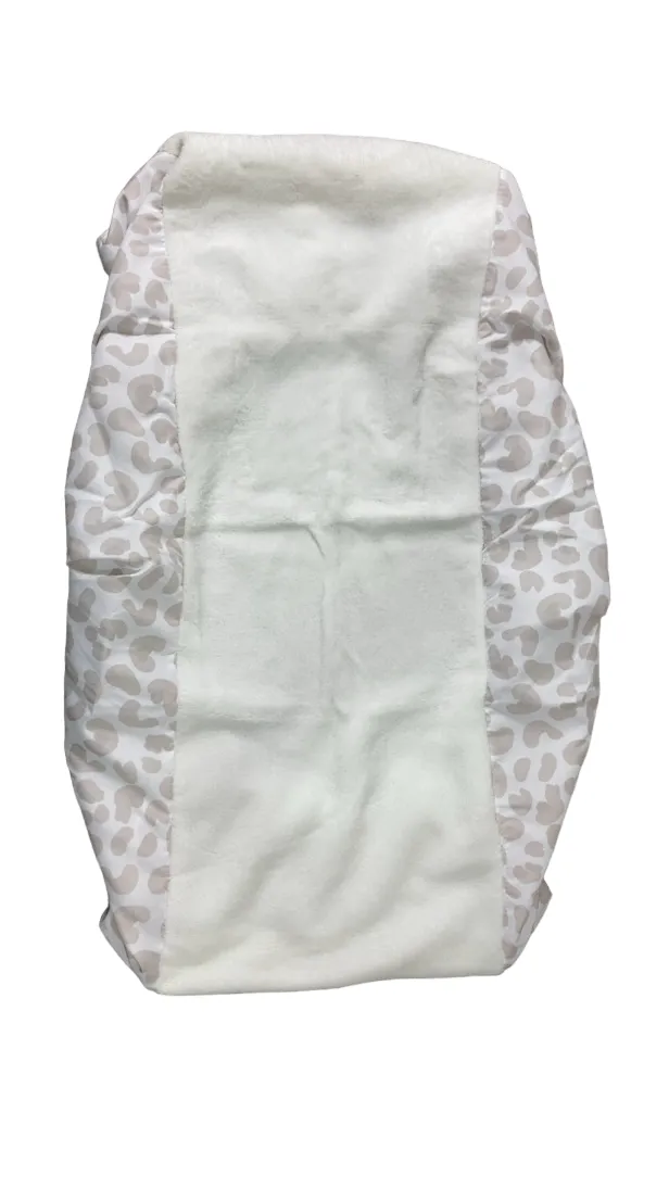 Nojo Changing Pad Cover, Grey and White Cheetah