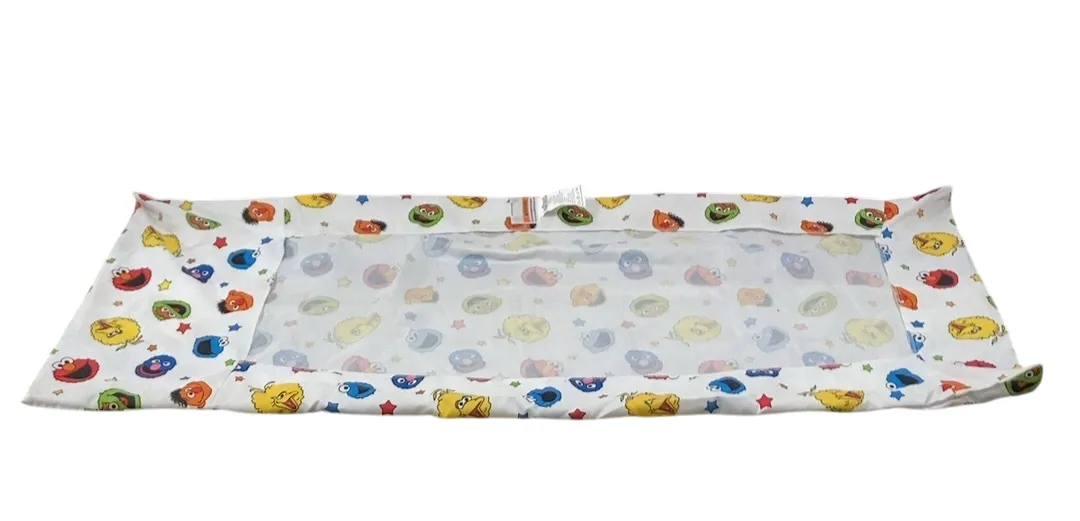 Nojo Sesame Street Come and Play Deluxe Easy Fold Toddler Nap Mat Pad