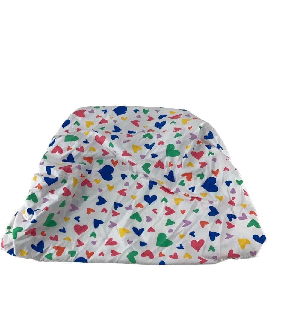 Norani Organic Changing Cover, Colorful Hearts