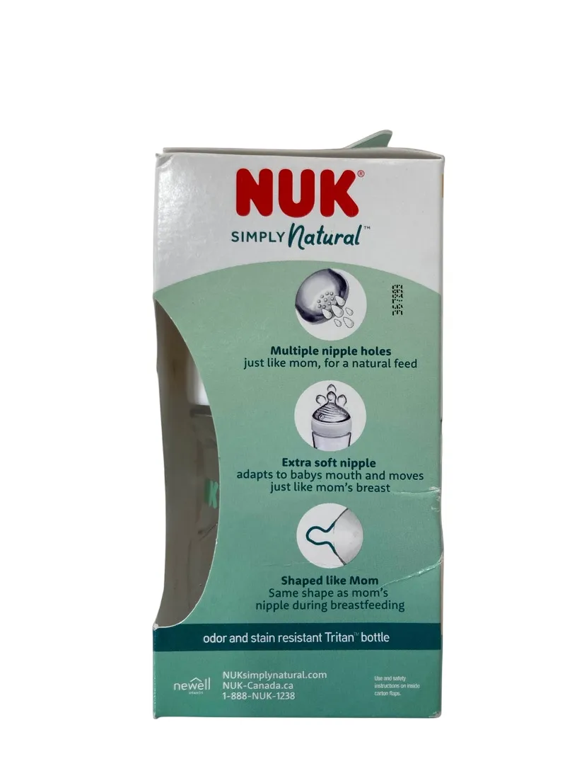 NUK Simply Natural Bottle, 5oz