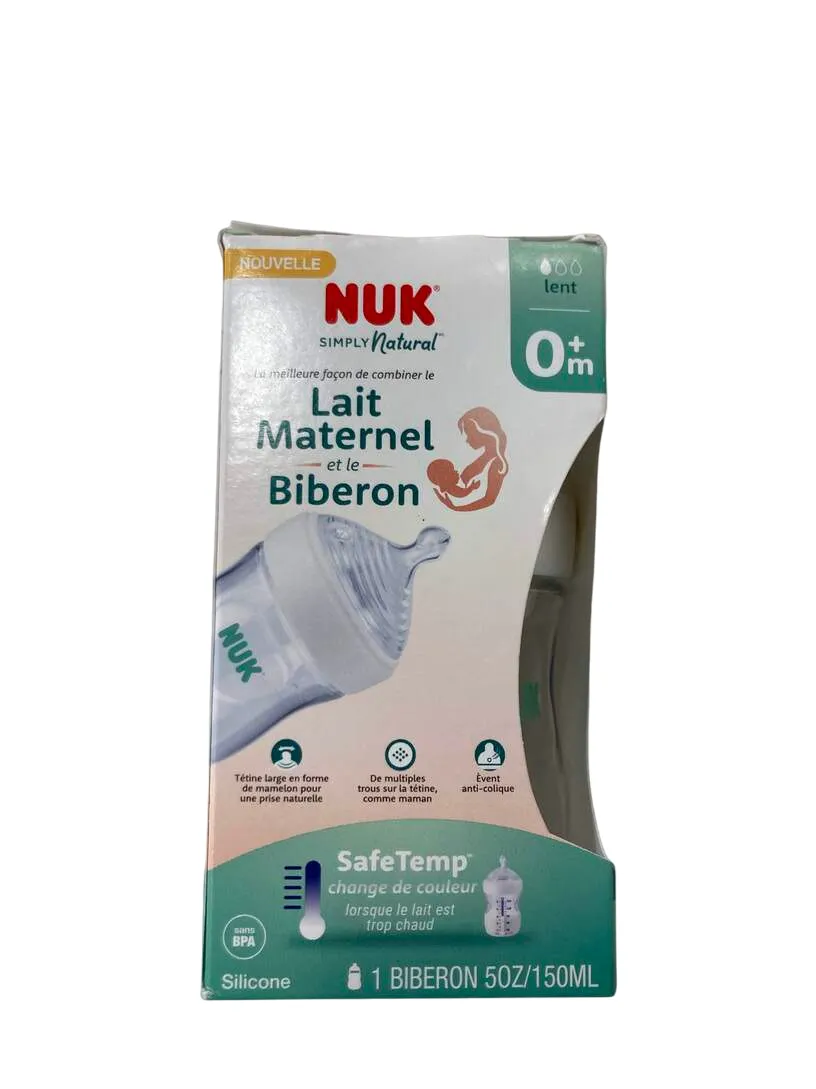 NUK Simply Natural Bottle, 5oz