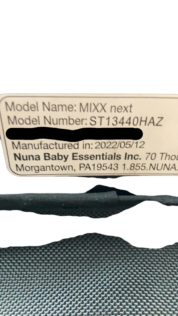 Nuna MIXX Next Stroller, 2022, Hazelwood