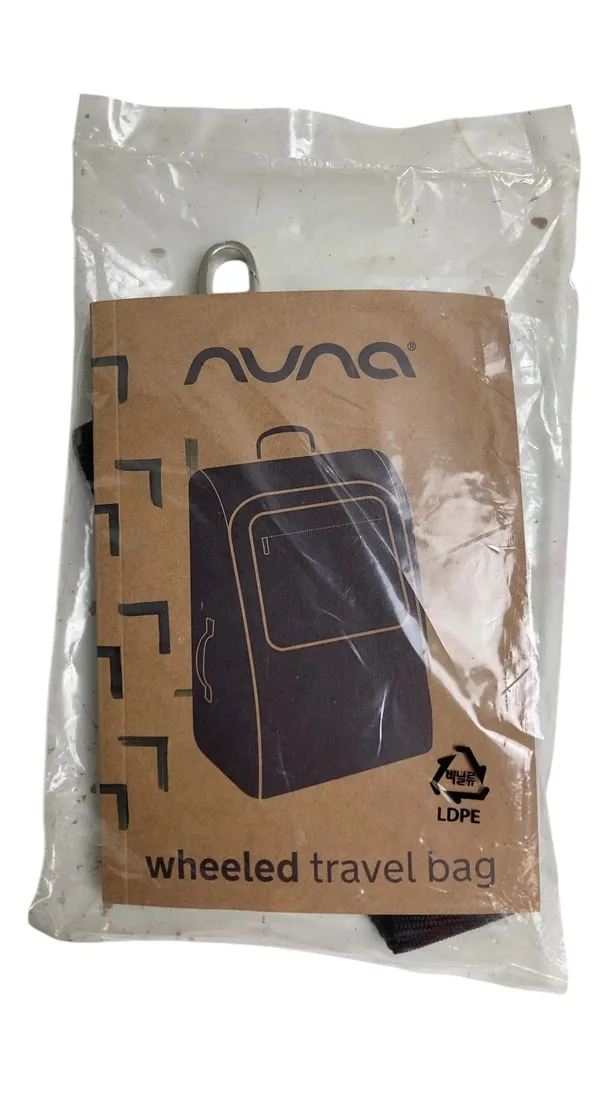 Nuna Wheeled Stroller Travel Bag, Indigo