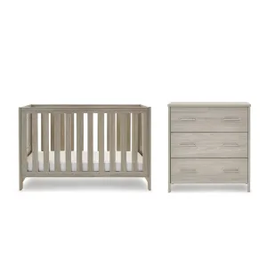 Obaby Nika 2 Piece Room Set - Grey Wash