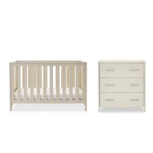 Obaby Nika 2 Piece Room Set - Oatmeal