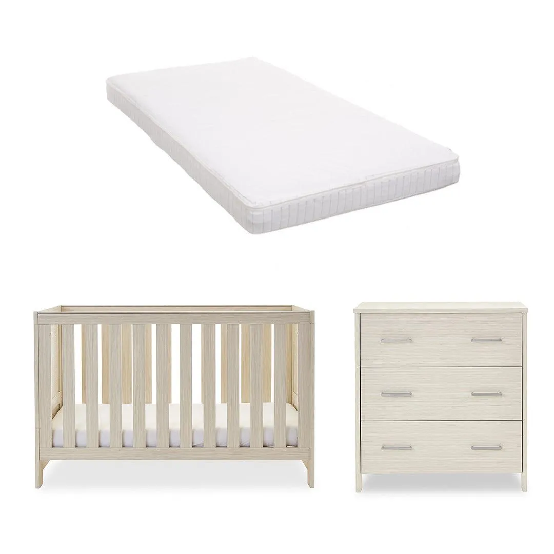 Obaby Nika 2 Piece Room Set - Oatmeal