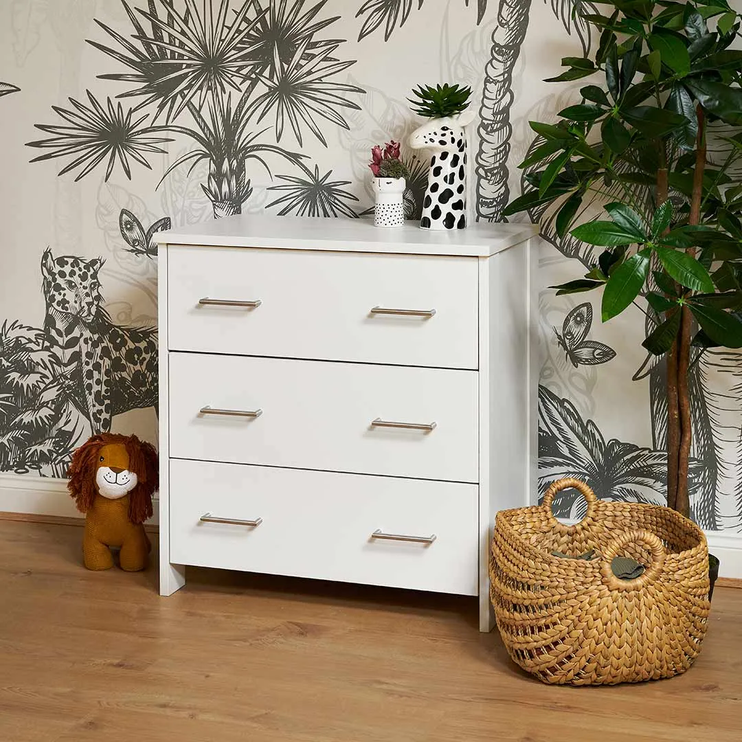 Obaby Nika 2 Piece Room Set - White Wash
