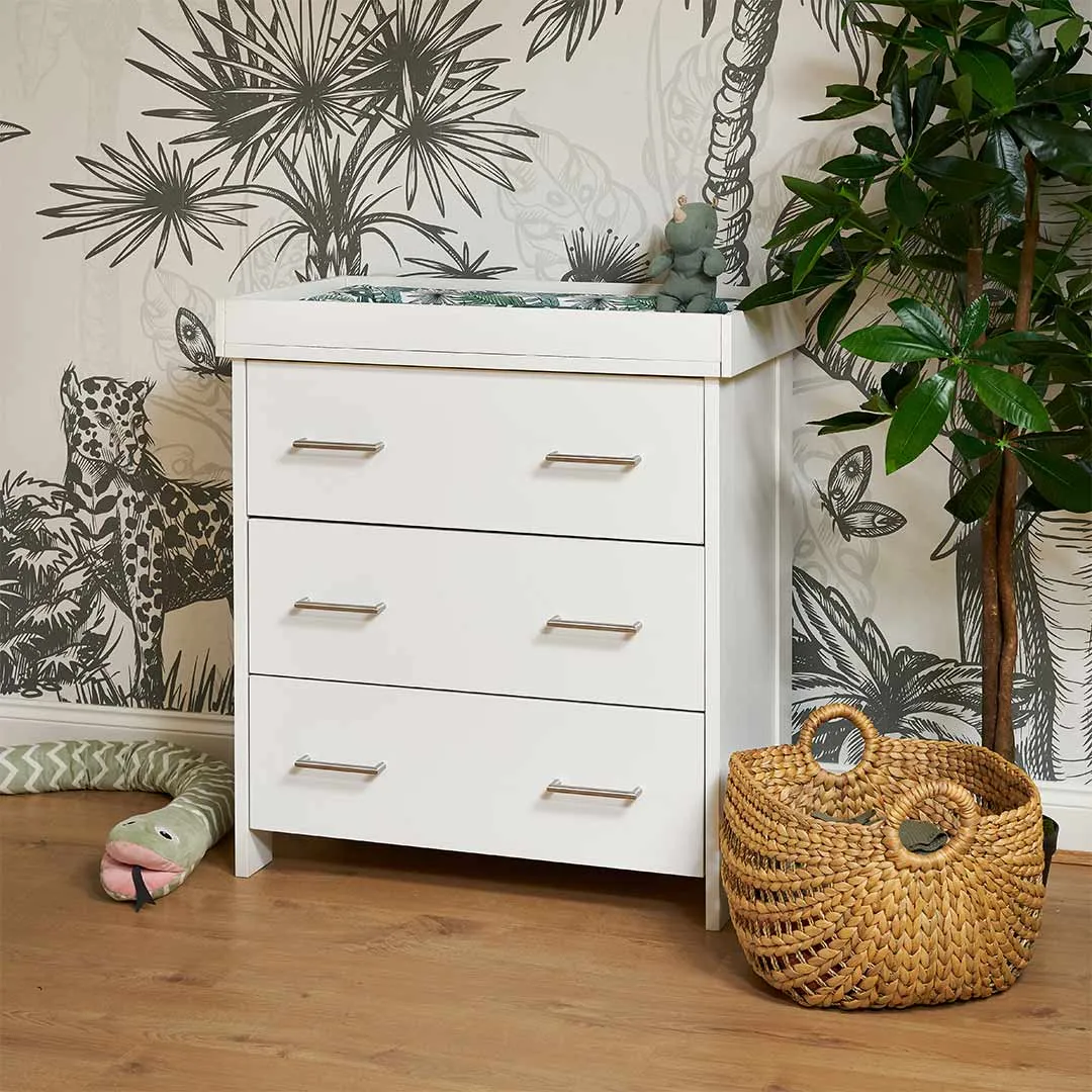 Obaby Nika 2 Piece Room Set - White Wash