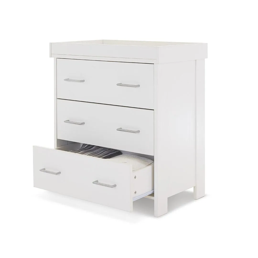 Obaby Nika Changing Unit - White Wash