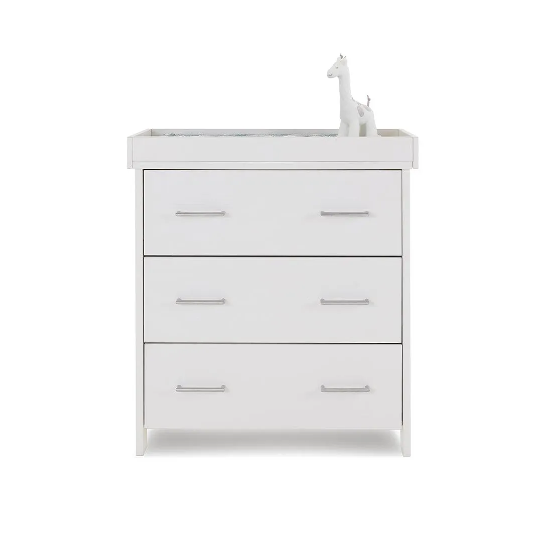 Obaby Nika Changing Unit - White Wash