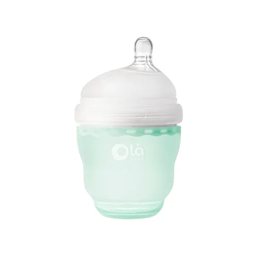 Olababy Gentle Baby Bottle, 4oz, Mint
