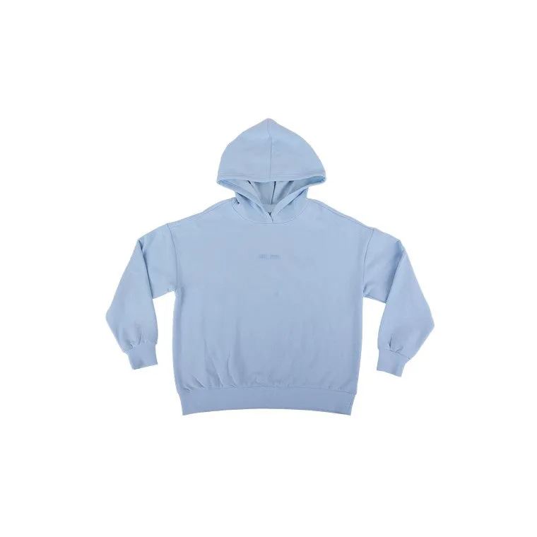 Oversized Hoodie, Blue, Size M