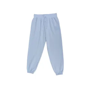 Oversized Track Pants, Blue, Size M