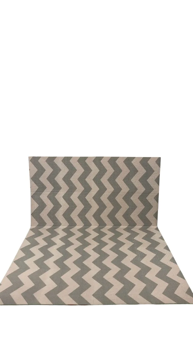 Parklon Portable Double-Sided Folding Play Mat, ABC/Urban Zig Zag