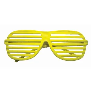 Party Novelty Glasses, Yellow