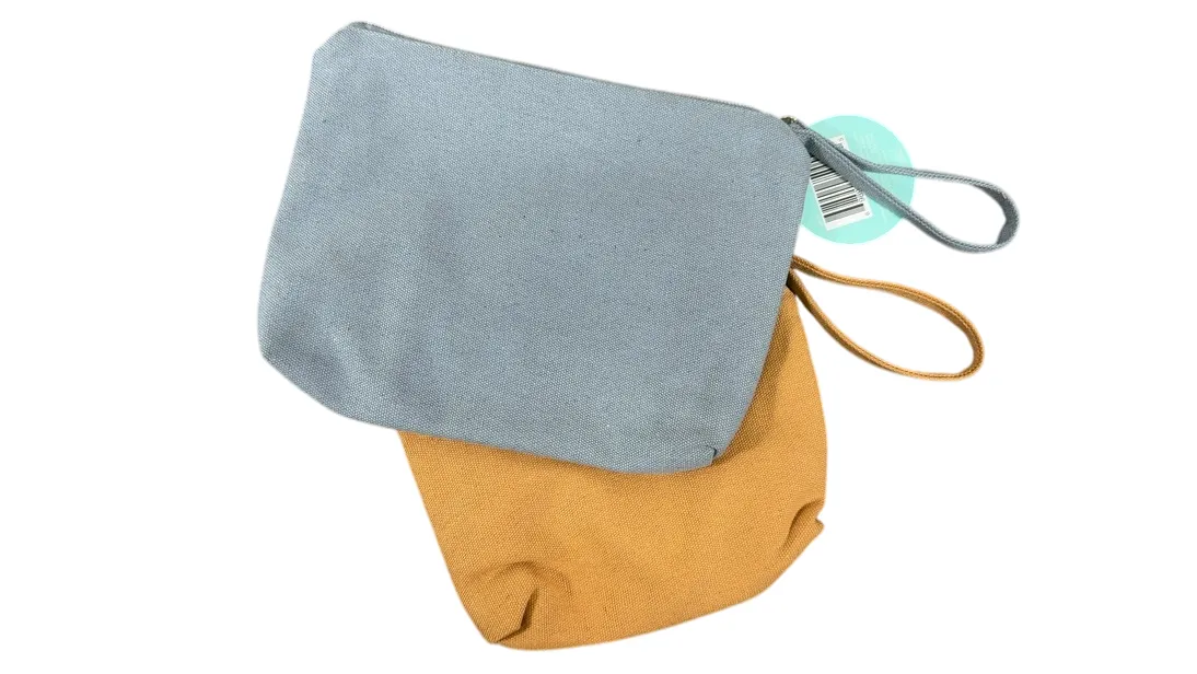 Pearhead Mom And Baby Pouch Set, Blue And Orange
