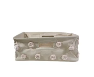 Pehr Hide Away Basket, Blush, Small