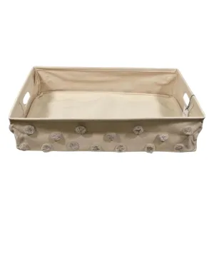 Pehr Hide Away Basket, Grey, Large