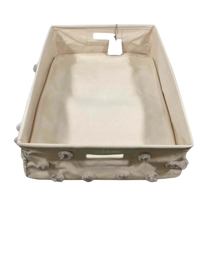Pehr Hide Away Basket, Grey, Large