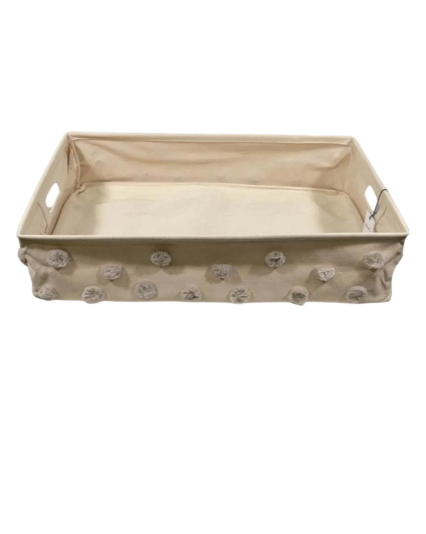 Pehr Hide Away Basket, Grey, Large