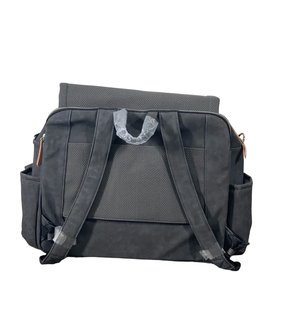 Petunia Pickle Bottom Boxy Backpack Deluxe, Carbon Cable Stitch