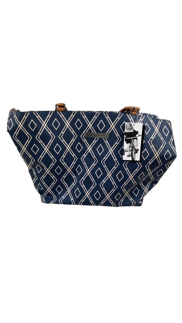 Petunia Pickle Bottom Downtown Tote, Indigo Blue