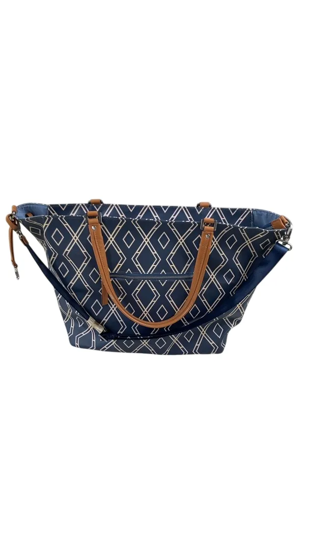 Petunia Pickle Bottom Downtown Tote, Indigo Blue
