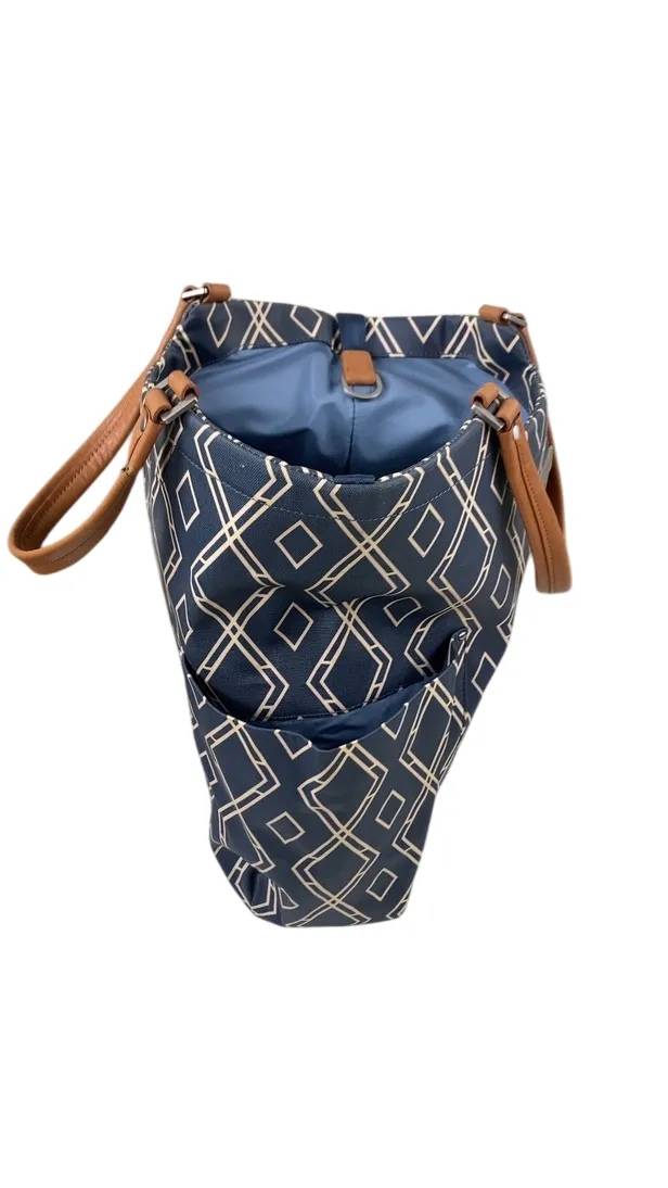 Petunia Pickle Bottom Downtown Tote, Indigo Blue