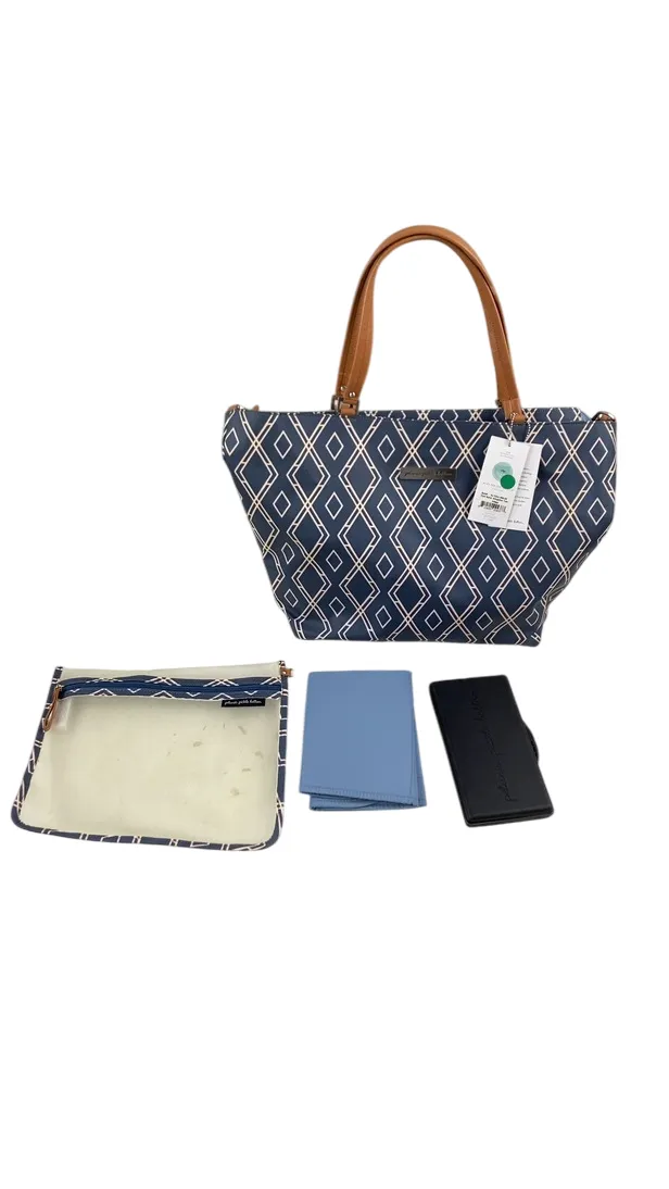 Petunia Pickle Bottom Downtown Tote, Indigo Blue