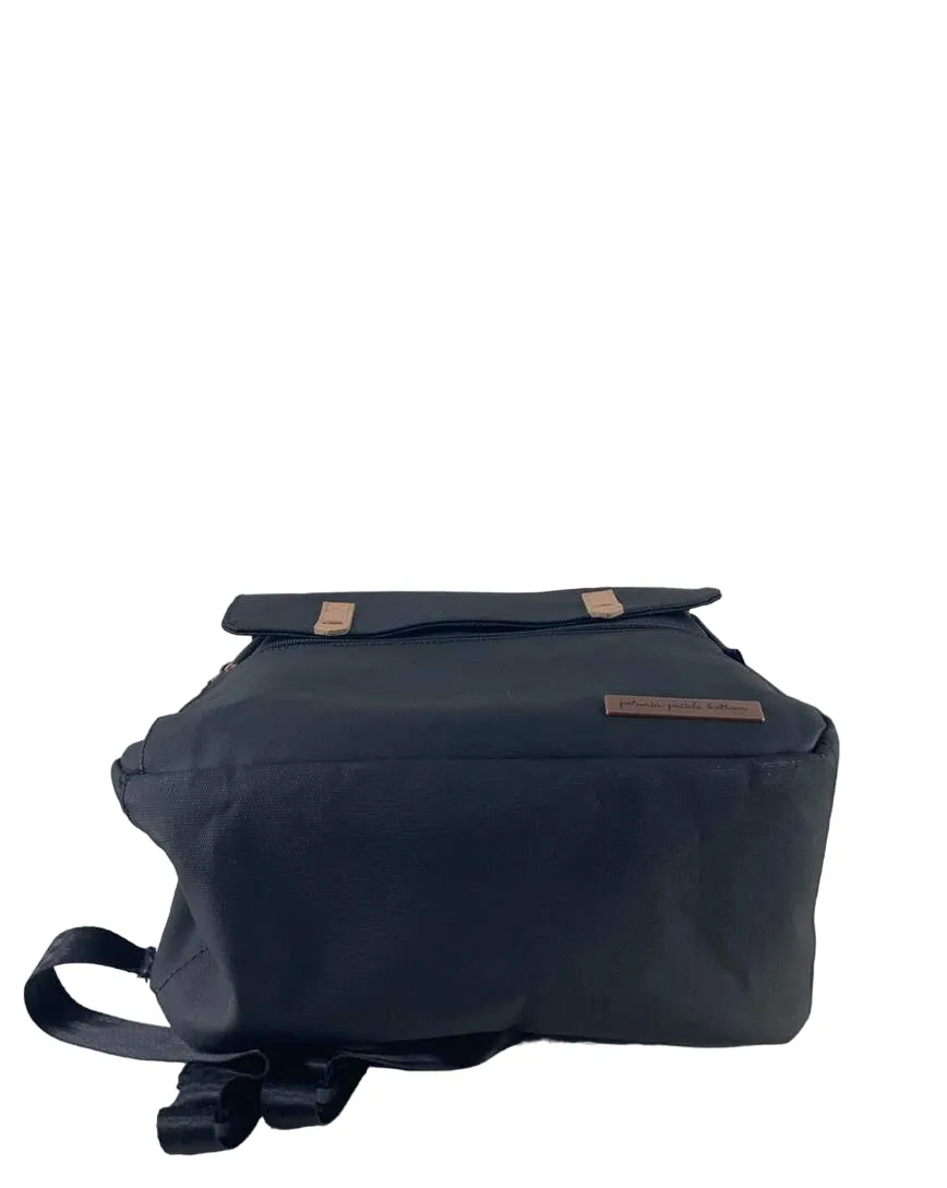 Petunia Pickle Bottom Meta Backpack, Black Matte Canvas
