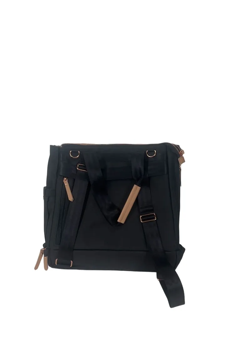 Petunia Pickle Bottom Pivot Pack Diaper Bag, Sand Black