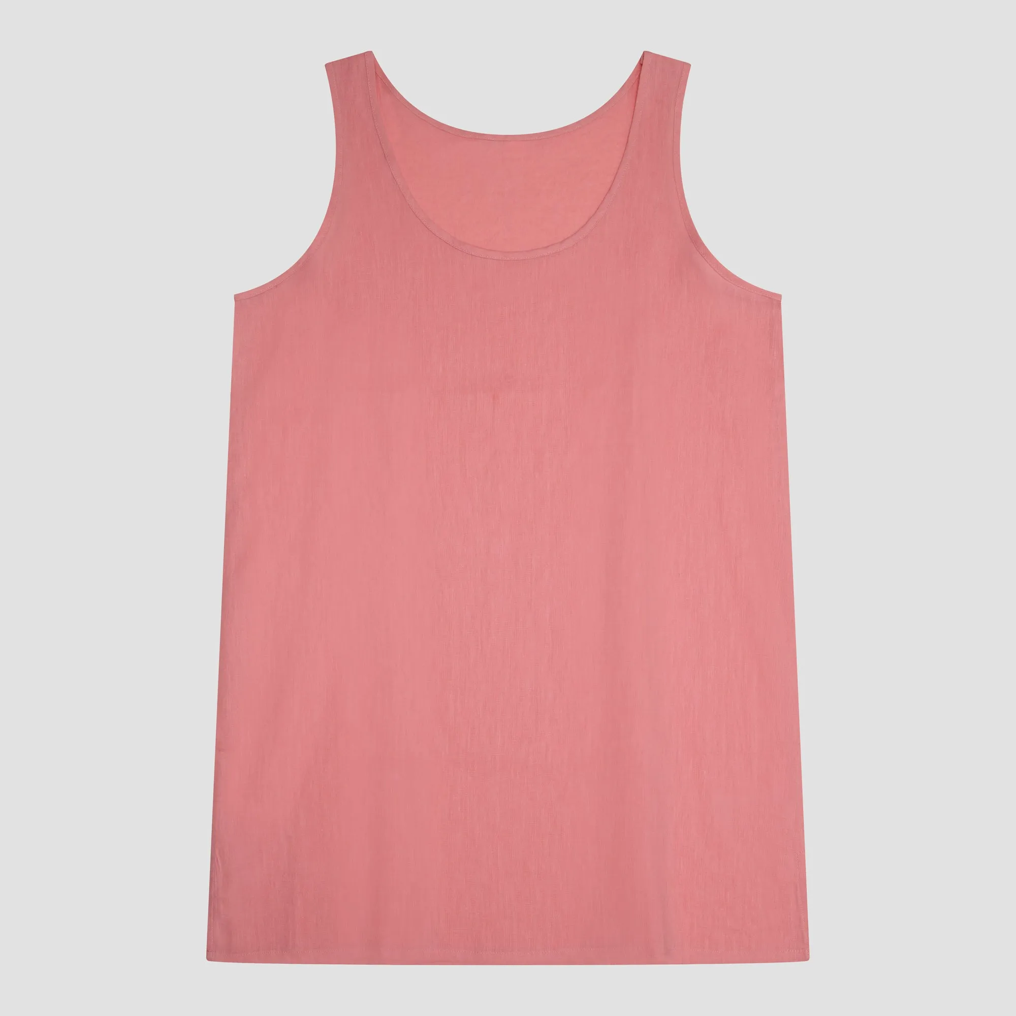Pink Bloom Linen Night Dress Piglet In Bed