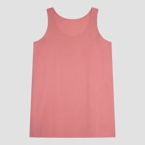 Pink Bloom Linen Night Dress Piglet In Bed
