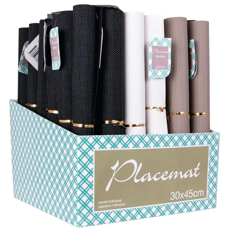 Placemat, 30 x 45cm, Asstd