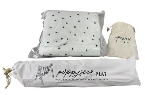 Poppyseed Play Play Gym Set, Black & White