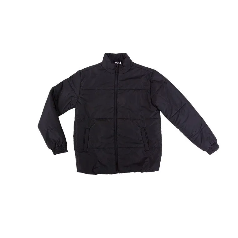 Puffa Jacket, Black, Size M
