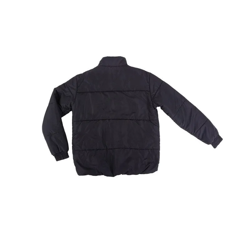 Puffa Jacket, Black, Size M