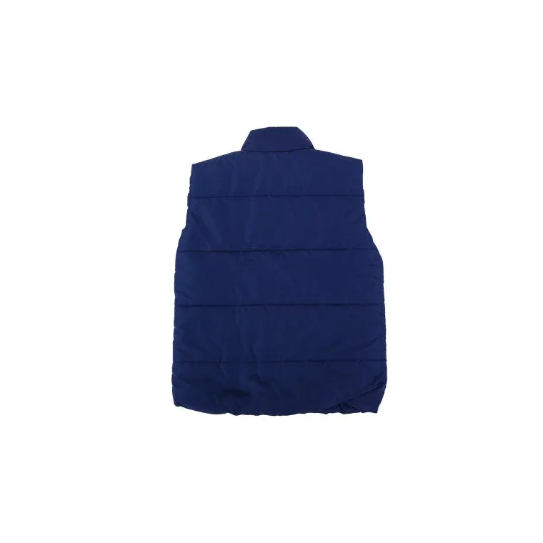Puffa Vest, Navy, Size 16