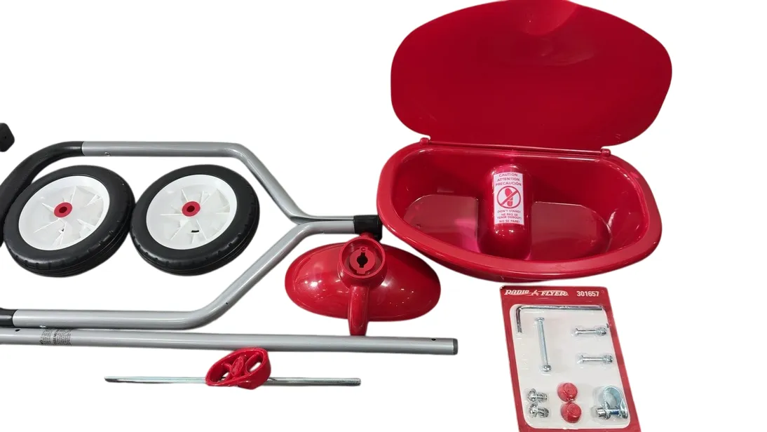 Radio Flyer Steer & Stroll Trike, Red