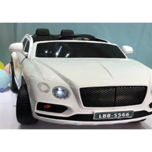 Ride On Car with Music & Lights 115 x 69 x 48cm White/Orange