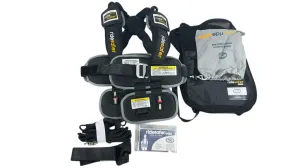 RideSafer Travel Vest, X-Large, Black