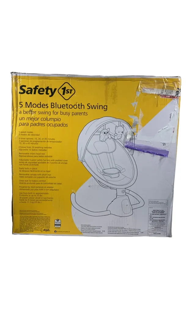 Safety 1st 5 Modes Bluetooth Swing, Dunes Edge